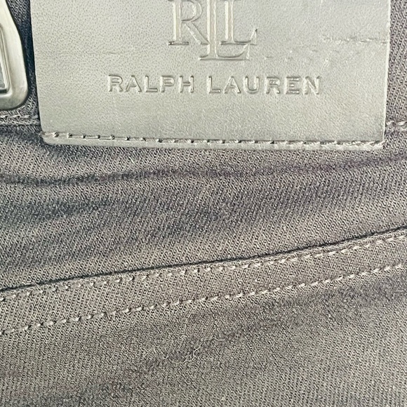 Nwt- RALPH LAUREN, BLACK EMBROIDERED PANT, SIZE: 8 MSRP $185 - Picture 7 of 9